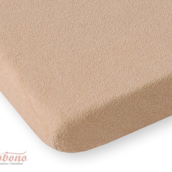 Σεντόνι με Λάστιχο frotte (terry) 140x70cm- Beige