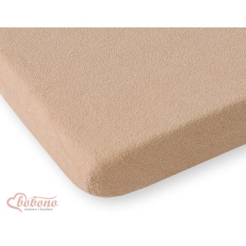 Σεντόνι με Λάστιχο frotte (terry) 140x70cm- Beige