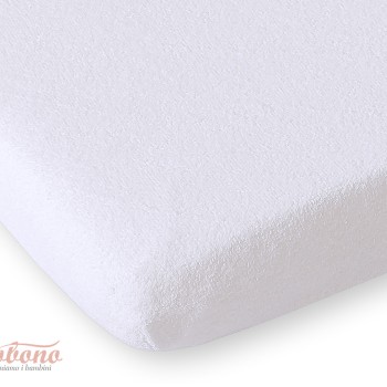 Σεντόνι με Λάστιχο frotte (terry) 140x70cm- White