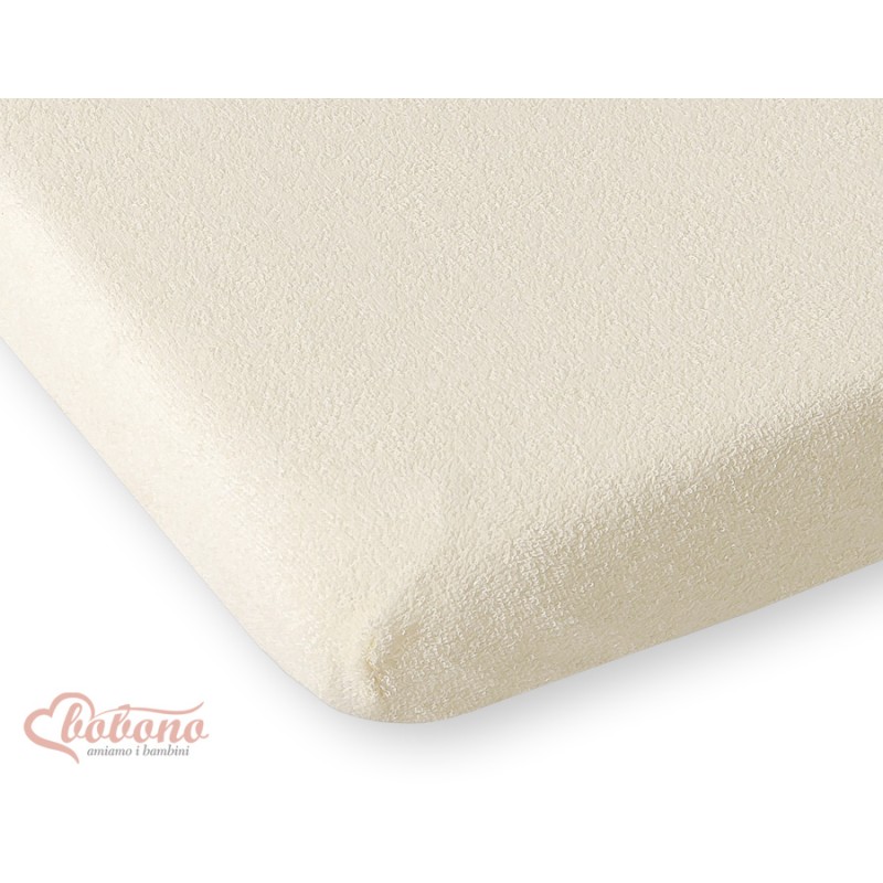 Σεντόνι με Λάστιχο frotte (terry) 140x70cm- Cream