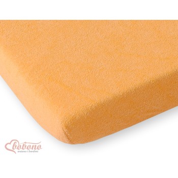 Σεντόνι με Λάστιχο frotte (terry) 140x70cm- Orange