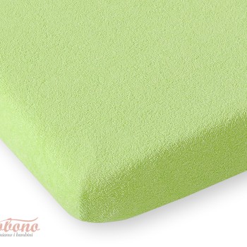 Σεντόνι με Λάστιχο frotte (terry) 140x70cm- Green