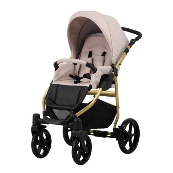 Σύστημα Μεταφοράς Μωρού 3 σε 1 - Kunert Mata - 06 Pink - Gold Frame