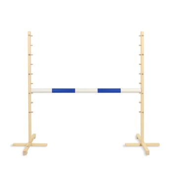 Jumping obstacle for Hobby Horse 120cm beam 50mm - blue