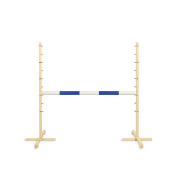 Jumping obstacle for Hobby Horse 120cm beam 50mm - blue