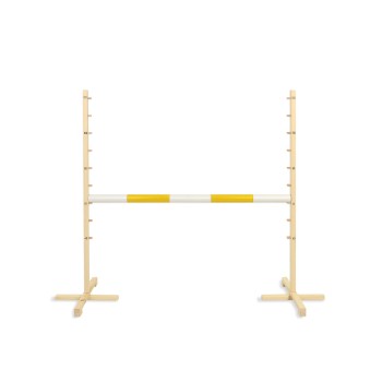 Jumping obstacle for Hobby Horse 120cm beam 50mm - yellow