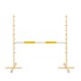 Jumping obstacle for Hobby Horse 120cm beam 50mm - yellow