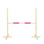 Jumping obstacle for Hobby Horse 120cm beam 50mm - pink