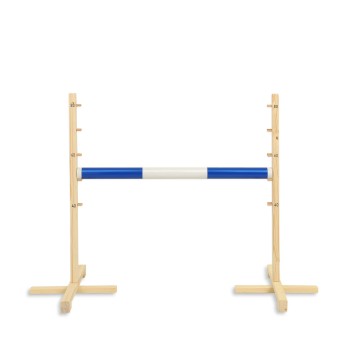 Jumping obstacle for Hobby Horse 80cm beam 50mm - blue