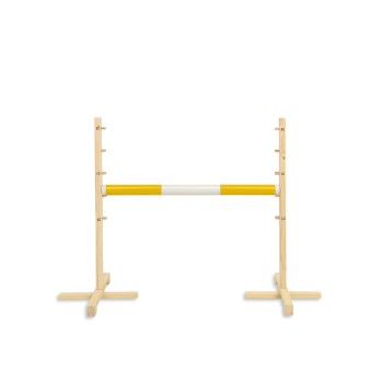 Jumping obstacle for Hobby Horse 80cm beam 50mm - yellow