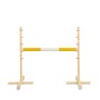 Jumping obstacle for Hobby Horse 80cm beam 50mm - yellow