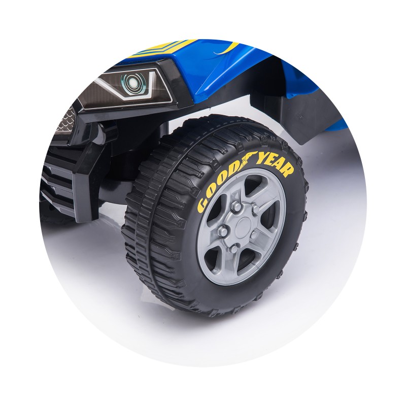 Ride on car „ATV Goodyear” blue