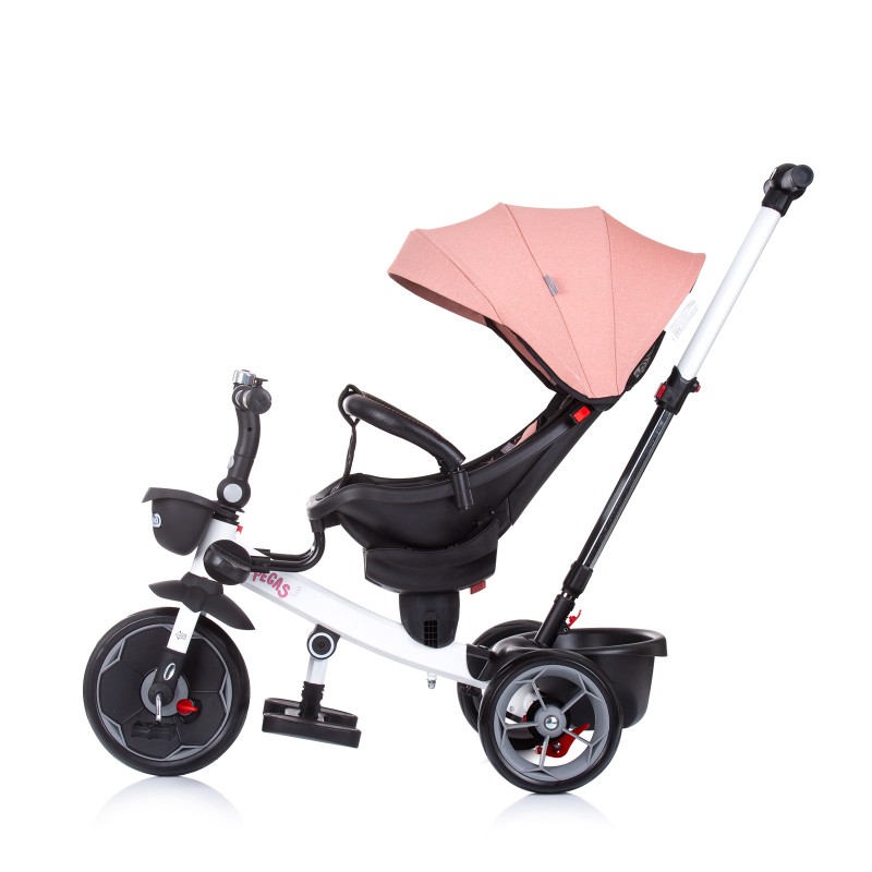 Τρίκυκλο Ποδήλατο Με Κουνουπιέρα Pegas blush