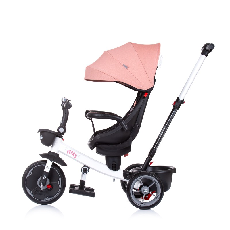 Τρίκυκλο Ποδήλατο Με Κουνουπιέρα Pegas blush