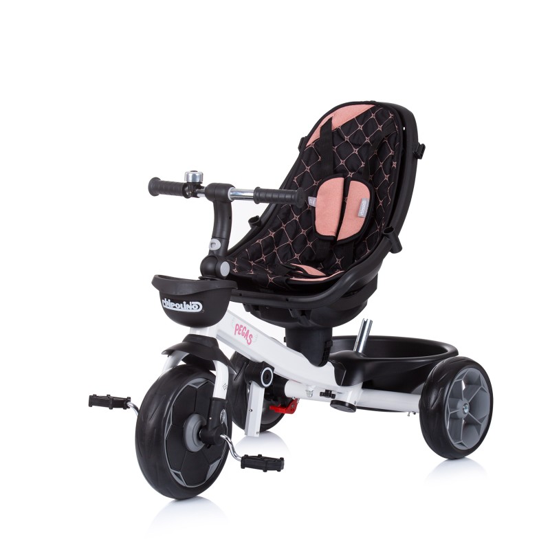 Τρίκυκλο Ποδήλατο Με Κουνουπιέρα Pegas blush