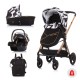 Baby stroller up to 22 kg Elite black/white Baby stroller up to 22 kg Elite black/white