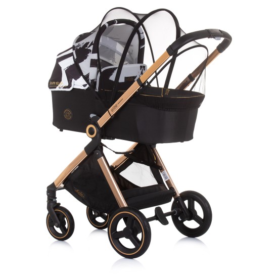 Baby stroller up to 22 kg Elite black/white Baby stroller up to 22 kg Elite black/white