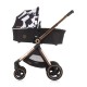 Baby stroller up to 22 kg Elite black/white Baby stroller up to 22 kg Elite black/white