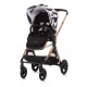 Baby stroller up to 22 kg Elite black/white Baby stroller up to 22 kg Elite black/white