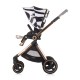 Baby stroller up to 22 kg Elite black/white Baby stroller up to 22 kg Elite black/white