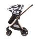 Baby stroller up to 22 kg Elite black/white Baby stroller up to 22 kg Elite black/white