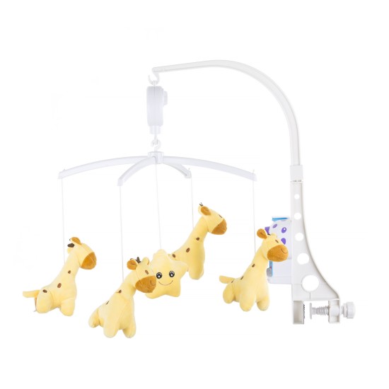 Μουσικό Περιστρεφόμενο Παιχνίδι Κούνιας Sweet giraffes