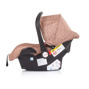 Κάθισμα Αυτοκινήτου με Αντάπτορες - "Estelle" Group 0+ sand