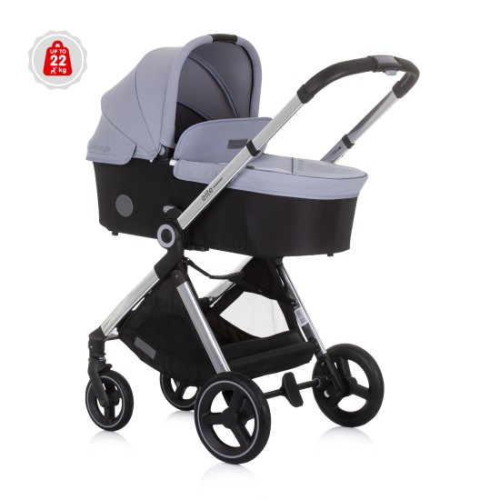 Καρότσι Μωρού 3 σε 1 έως 22 kg Elite graphite Καρότσι Μωρού 3 σε 1 έως 22 kg Elite graphite
