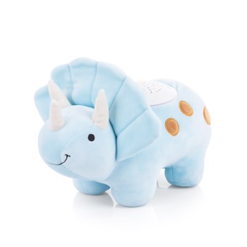 Παιχνίδι Νανουρίσματος με Μουσική και Προτζέκτορα - "Dino" blue