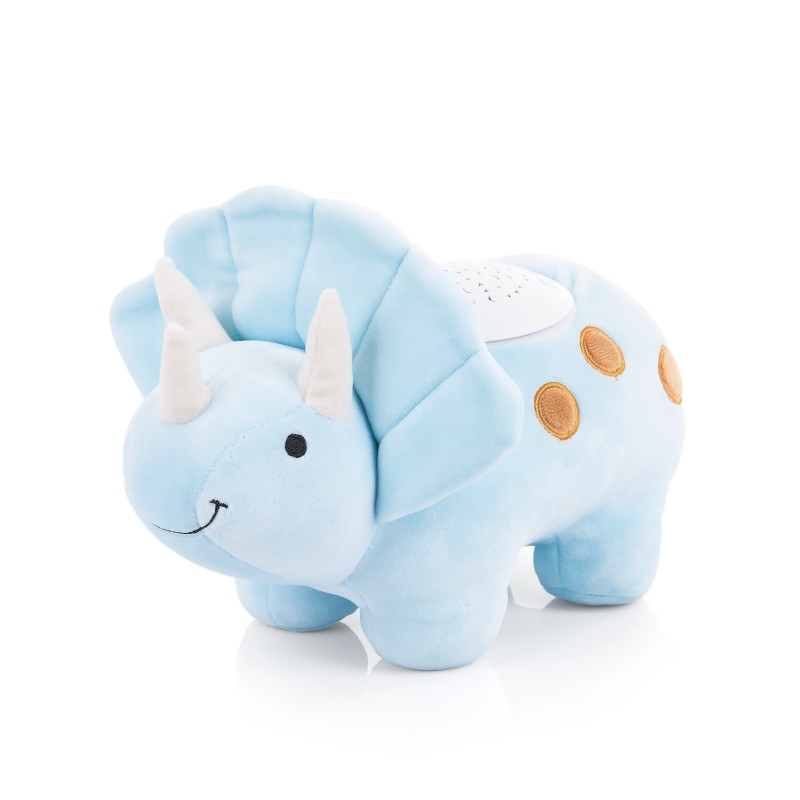 Παιχνίδι Νανουρίσματος με Μουσική και Προτζέκτορα - Dino blue