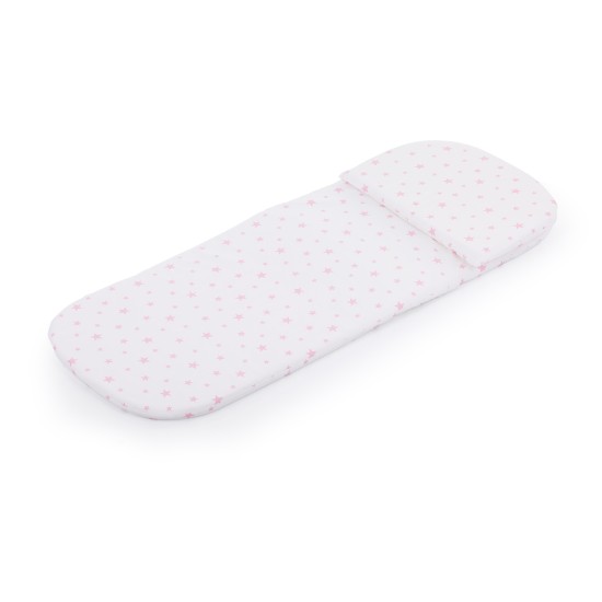 Memory foam mattress for stroller pink stars
