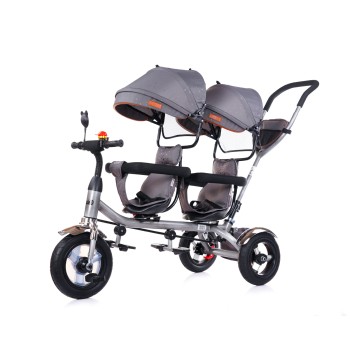 Τρίκυκλο Για Δίδυμα "2PLAY" platinum