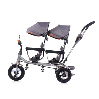 Τρίκυκλο Για Δίδυμα "2PLAY" platinum