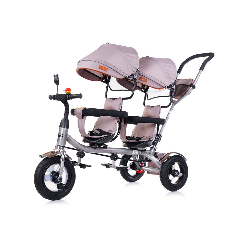 Τρίκυκλο Για Δίδυμα 2PLAY humus