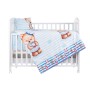 Beding set 5 pc. /Sheet, pillow case, pillow, duvet and duvet cover/ sailor bear