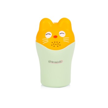 Rinse bath cup "Kitty" green