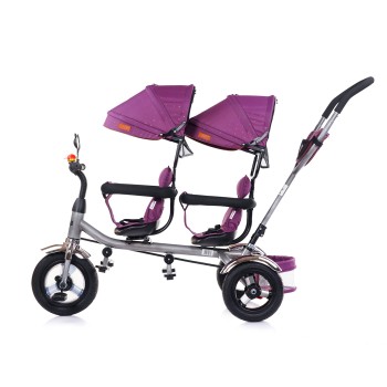 Τρίκυκλο Για Δίδυμα "2PLAY" lilac