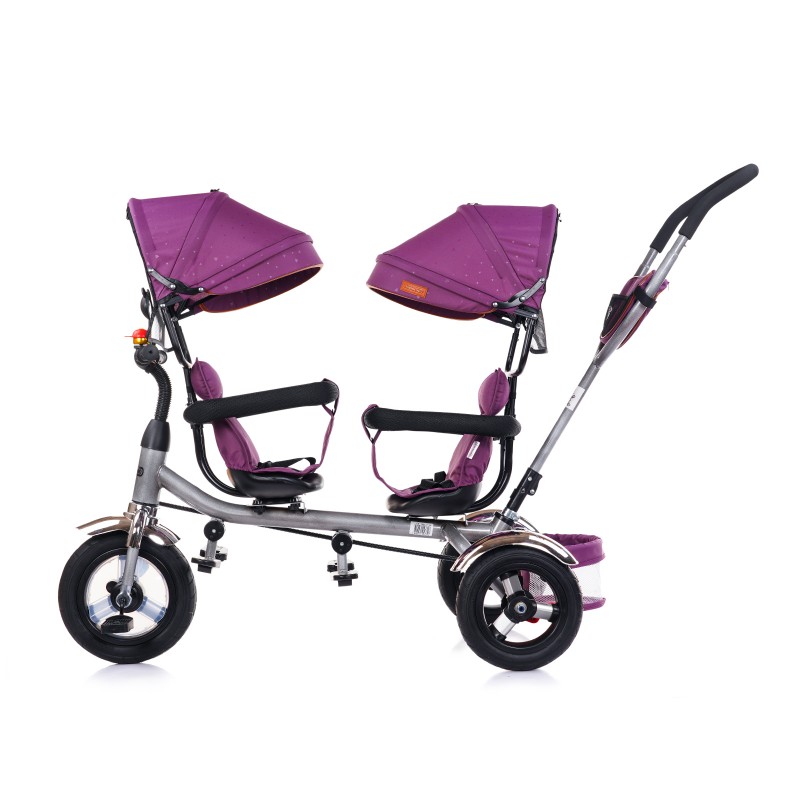 Τρίκυκλο Για Δίδυμα 2PLAY lilac