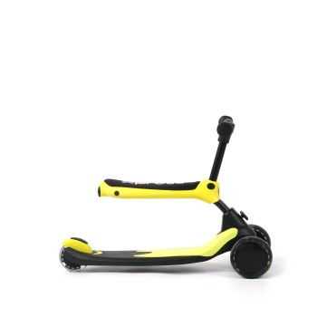 Kid's toy 2in1 scooter/ride on "X-PRESS" yellow