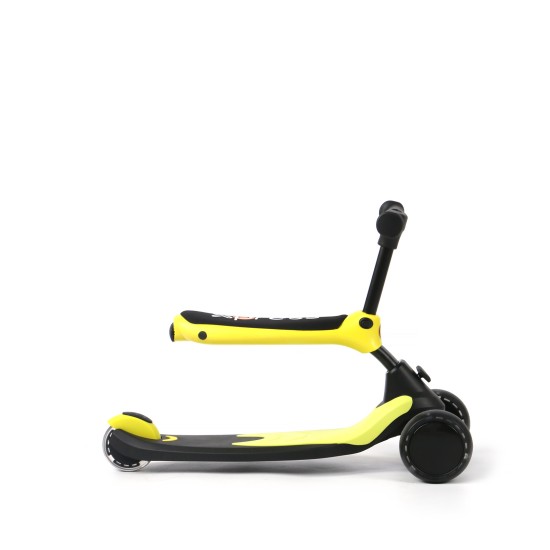 Kids toy 2in1 scooter/ride on X-PRESS yellow Kids toy 2in1 scooter/ride on X-PRESS yellow