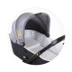 Memory foam mattress for stroller beige stars