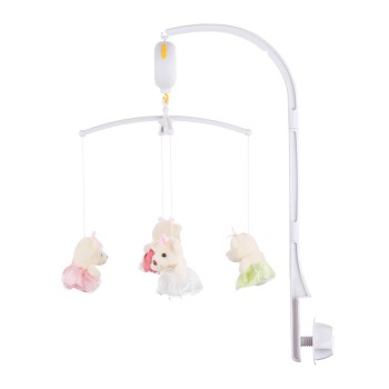 Musical mobile for bed "Princess bears"