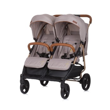 Twin Stroller Passo Doble humus