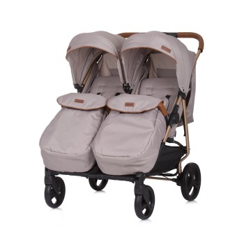 Twin Stroller Passo Doble humus