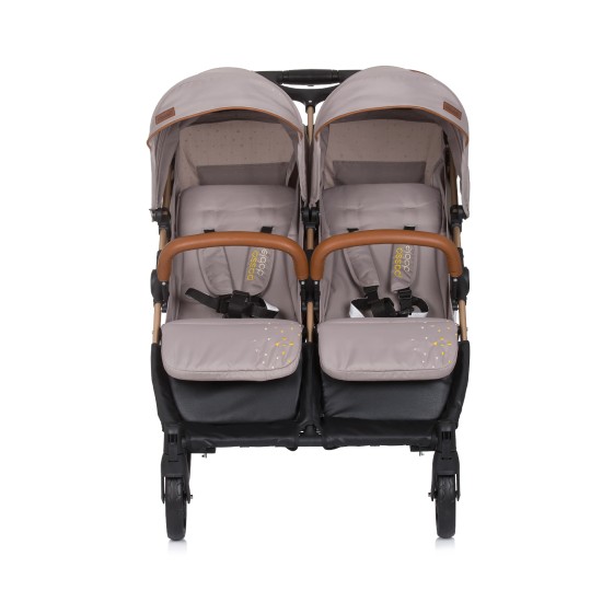 Twin Stroller Passo Doble humus