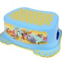 Platform and stool "Safari" blue