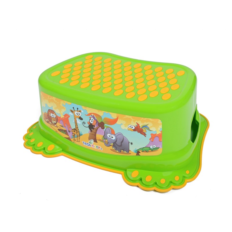 Platform and stool Safari green