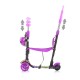 Πατίνι Παιδικό - scooter Kiddy Evo w/ handle purple graffiti
