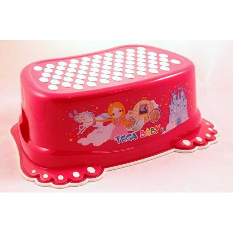 Platform and stool Princess pink