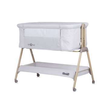 Λίκνο Μωρού - 99-56-82 -“Sweet Dreams" grey stars/wood